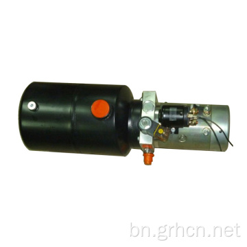 হ্যান্ড পাম্প এবং রিমোট কন্ট্রোল সহ DC 12V ডাবল অ্যাক্টিং ইলেকট্রিক হাইড্রোলিক পাওয়ার প্যাক